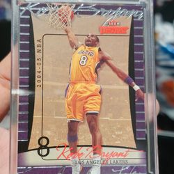 2004-05 Fleer Throwbacks - Kobe Bryant #10 RARE SP SILVER PARALLEL!  017/100!