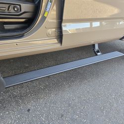 Rough Country Power Running Board Side Step for F-150 Silverado Sierra Tundra  Ram