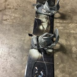 Ride Snowboard With Bindings 155 Cm