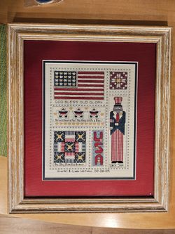 Americana Cross Stich