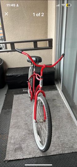 Red Beach Cruiser