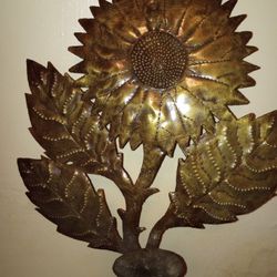 Metal Flowers To Hang On The Wall 