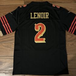 49ers Lenoir Jersey Black Rivalries 
