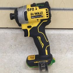 Dewalt Dcd809 Impact 1/4" Atomic Drill Battery 4ah Charger Kit