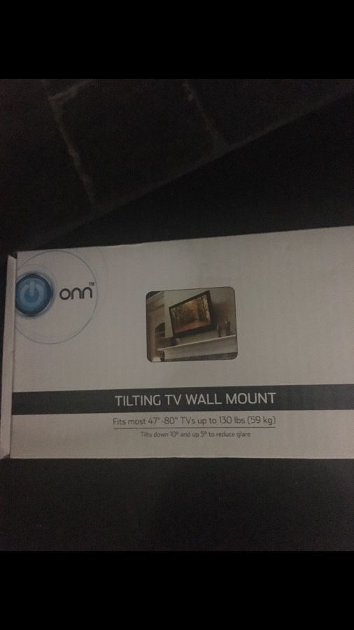 Onn wall mount for 47-80in tv
