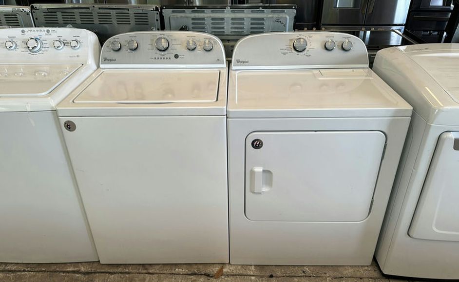 Whirlpool Basic Washer Dryer Set (Top Load Washer & Dryer Set) - Top Load, Basic Cycle Options