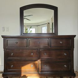 Ashley Furniture Porter 7 Drawer Dresser and Mirror