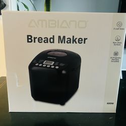 New Ambiano Bread Maker 