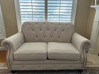 Sofa and loveseat