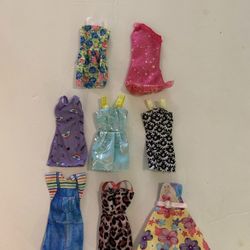 Barbie Doll clothes and accessories 48 pieces for 11-12” dolls.  (T)