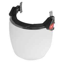 Milwaukee BOLT Full Face Shield, Clear, Compatible Safety Helmets & Hard Hats, 48-73-1420