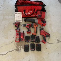 Milwaukee Combo M18 Ready To Use