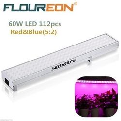 Floureon 60W Full Spectrum LED Grow Light For Medical Plants Veg And Bloom Indoor Plant
