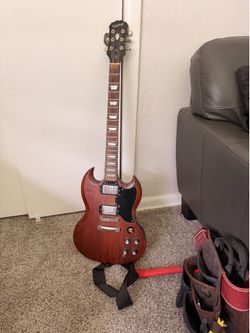 Gibson SG Epiphone (Red/Brown)