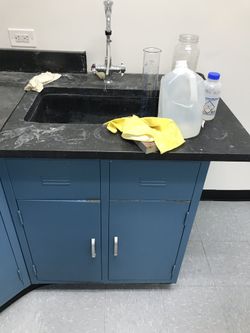 Heavy duty lab cabinets!
