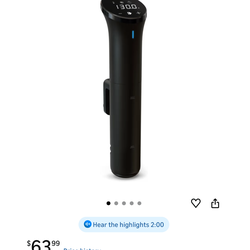 NEW Anova Culinary Sous Vide Precision Cooker Nano 2.0