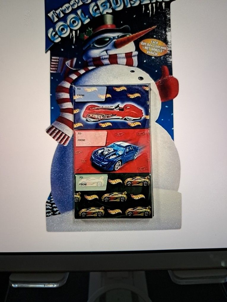 Hot wheels frosty cool cruisers gift pack