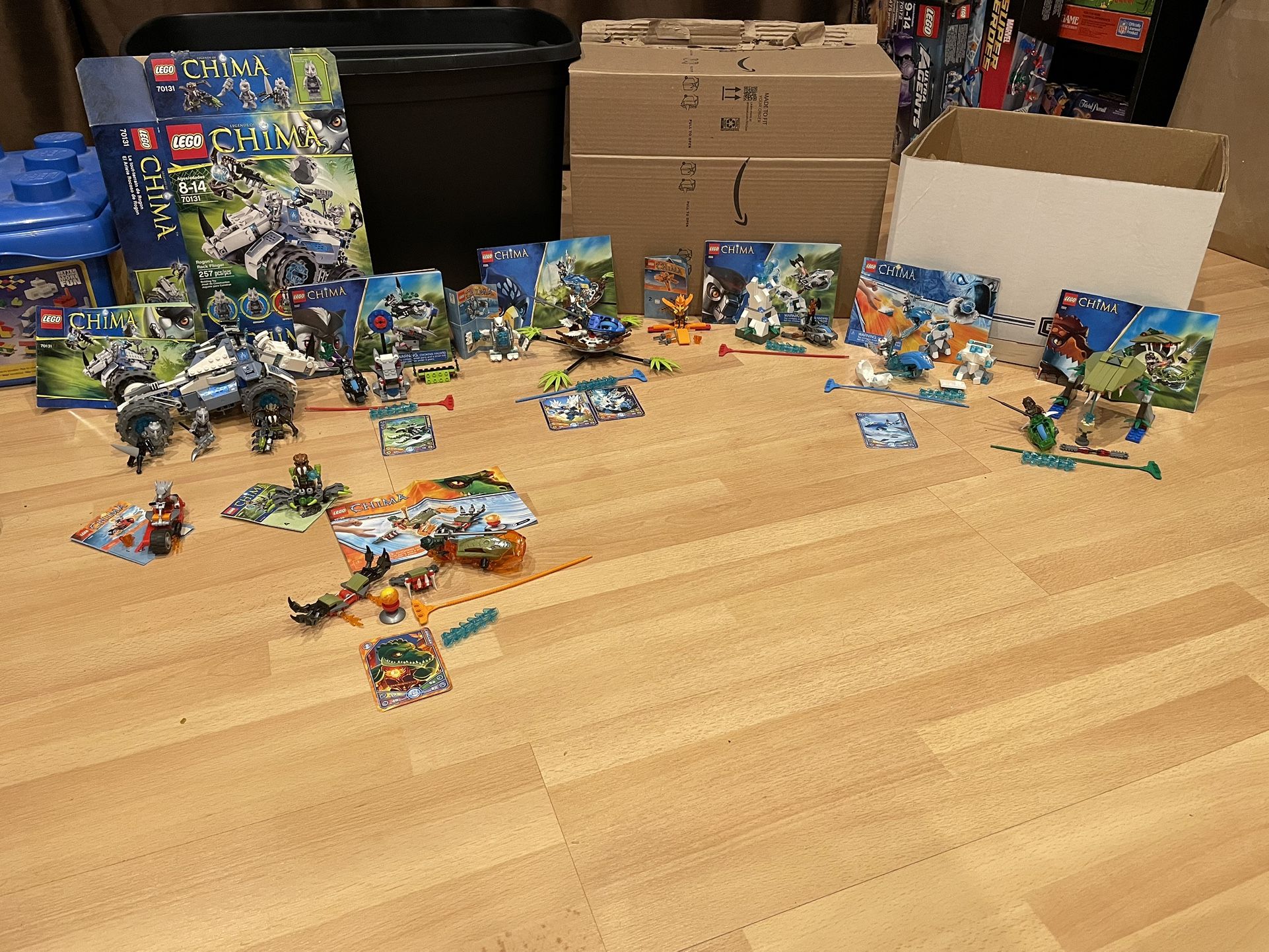 10 LEGO Chima Sets