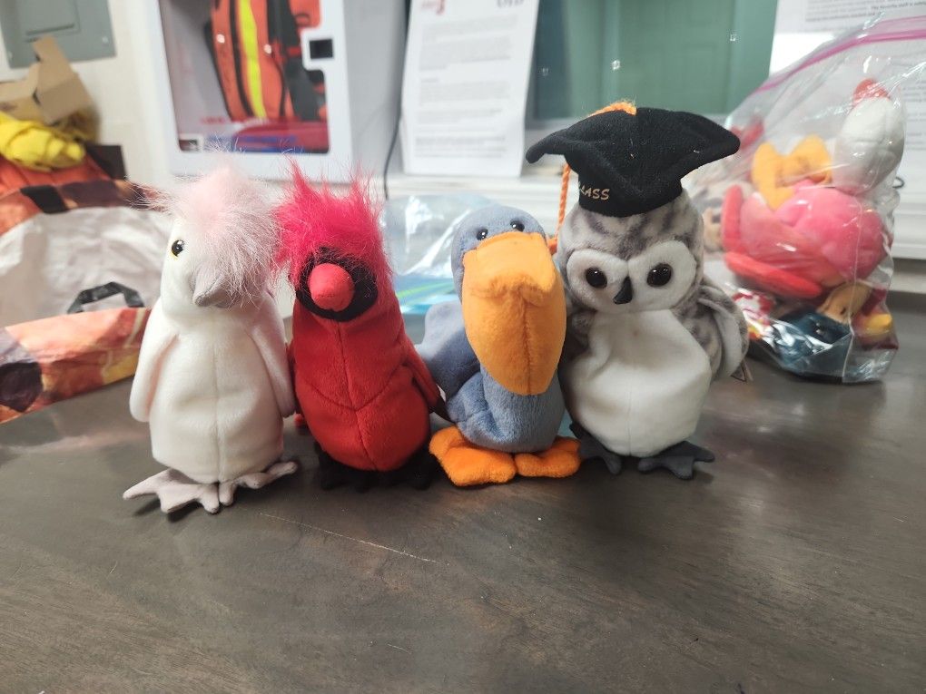 Beanie Babies Retired Birds
