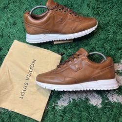 Louis Vuitton Brown Run Away Sneakers