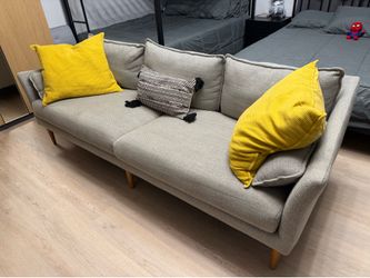 Grey West Elm Sofa