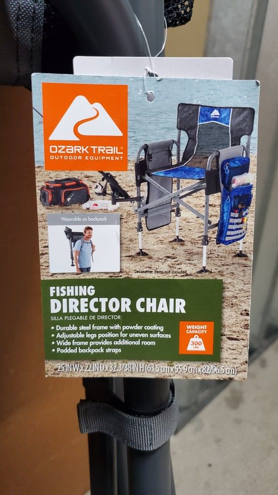 Ozark Trail Fishing Chair With Rod Holder ((firm Price) for Sale in North  Las Vegas, NV - OfferUp