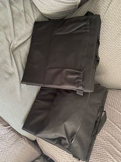 Chair with poncho