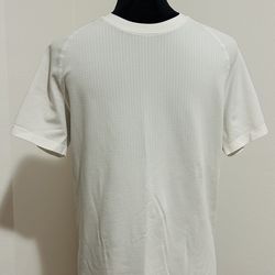 Lululemon Men’s Energy Creates Energy White Short Sleeve Training Tee – S
