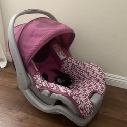 Car Seat With Base Pink