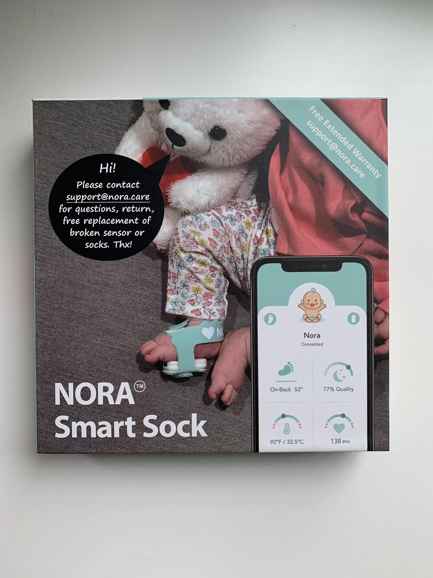 Nora Smart Sock For Infants