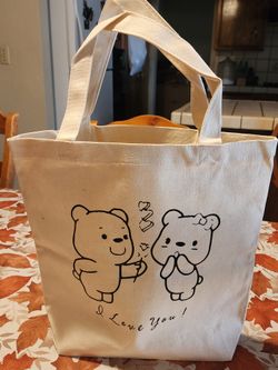 Tote Bag I Love You Bears