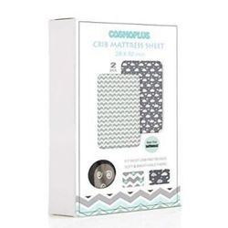 NEW COSMOPLUS Knitted Crib Sheet