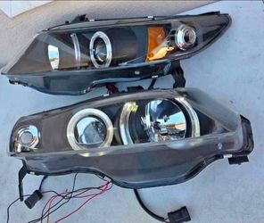 06-11 Honda Civic 2-Door Coupe Headlights Faros Calaveras Micas Luces Lamps