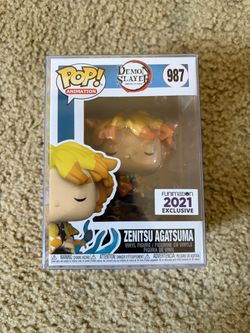 Demon slayer Funko Pop Zenitsu Agatsuma #987 Funimation Exclusive