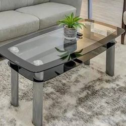 Glass center coffee Table Set 