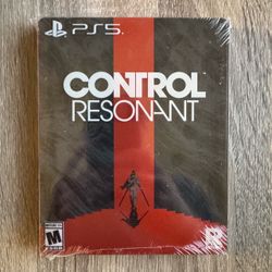 CONTROL Resonant Steelbook Edition - Includes Art Prints & Poster BRAND NEW PS5