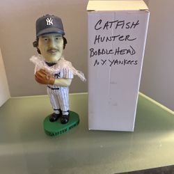 Catfish Hunter Bobblehead NY Yankees 