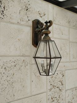 Brass lamps