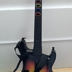 Nintendo Wii Guitar Hero World Tour Guitar – Red Octane Sunburst 95455.805 Wii