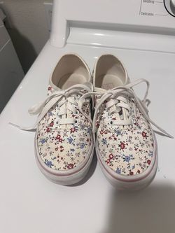 Girls vans size 2