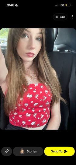 red corset tied top