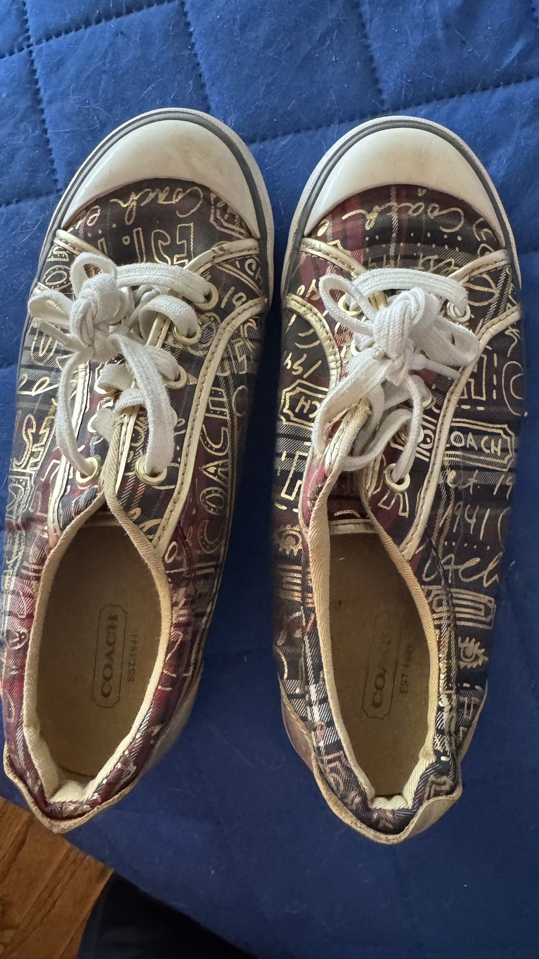 Two Pairs Of Authentic Coat Shoes Size 7