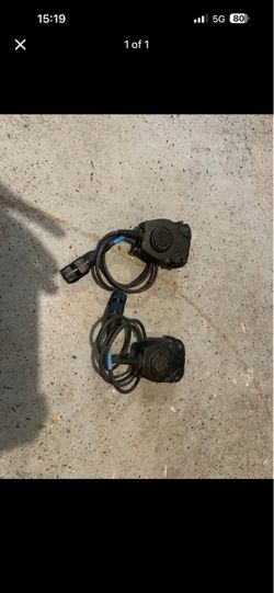 PTT Push-to-Talk Units with Cable – Pair for peltor