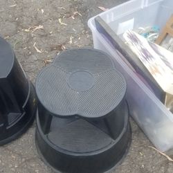 CRAMER KIK-STEP ROLLING STOOL