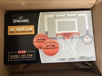 Spalding 180 Arena Slam Over The Door Hoop Mini Basketball