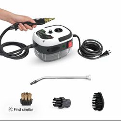 2500W Handheld Steam Cleaner, Portable Home Cleaning Steamer with 4 Accessories