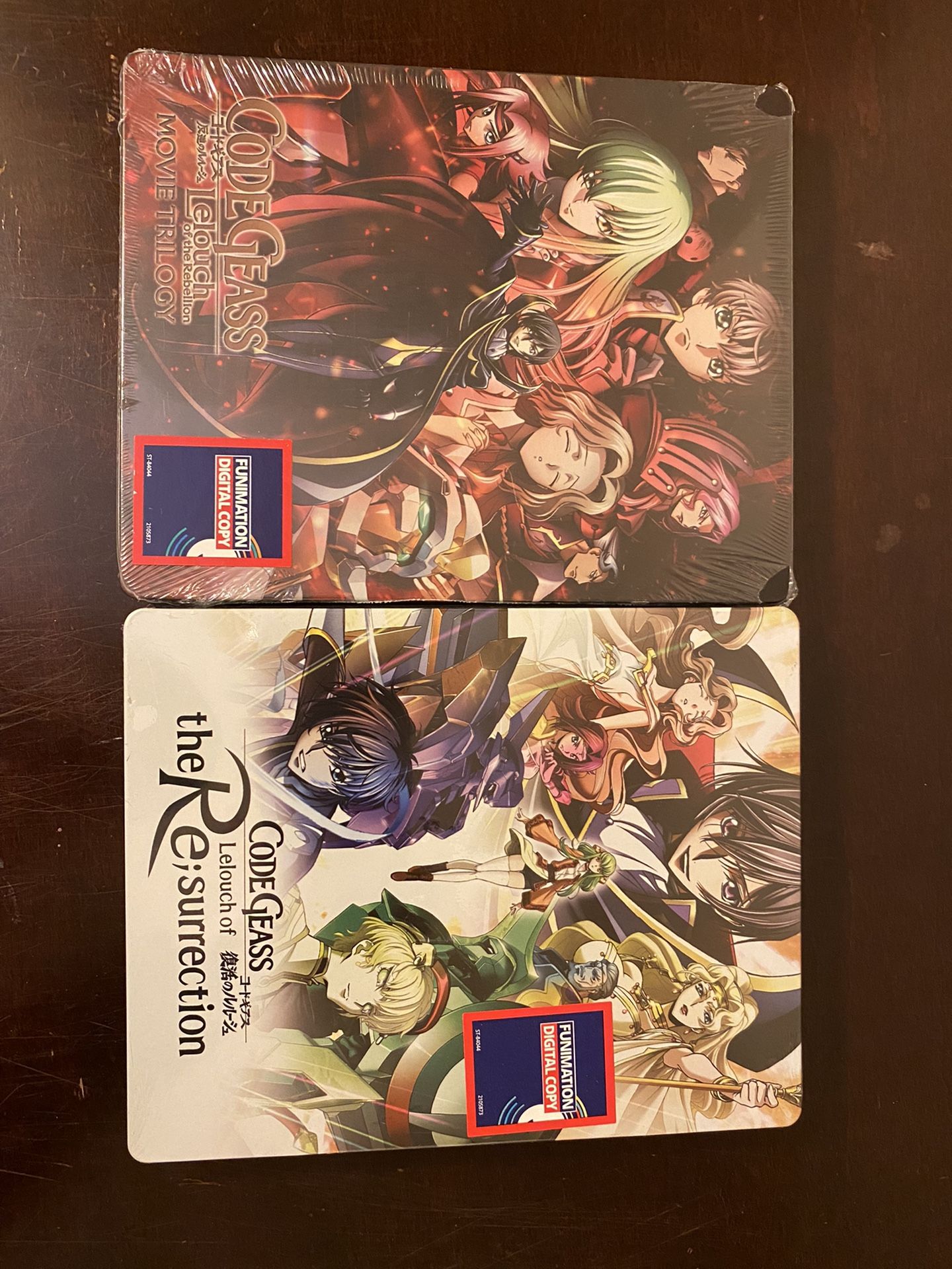 Code Geass Steelbooks