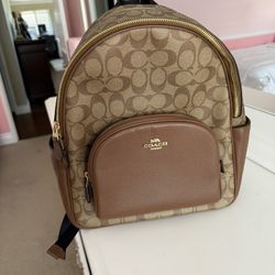 COACH Sig Court Backpack