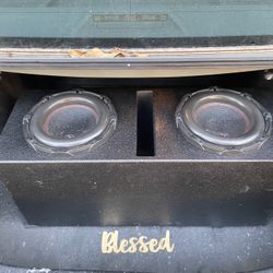 2 Audio Pipe Triple Stack 10’s 1400 Watt A Piece 