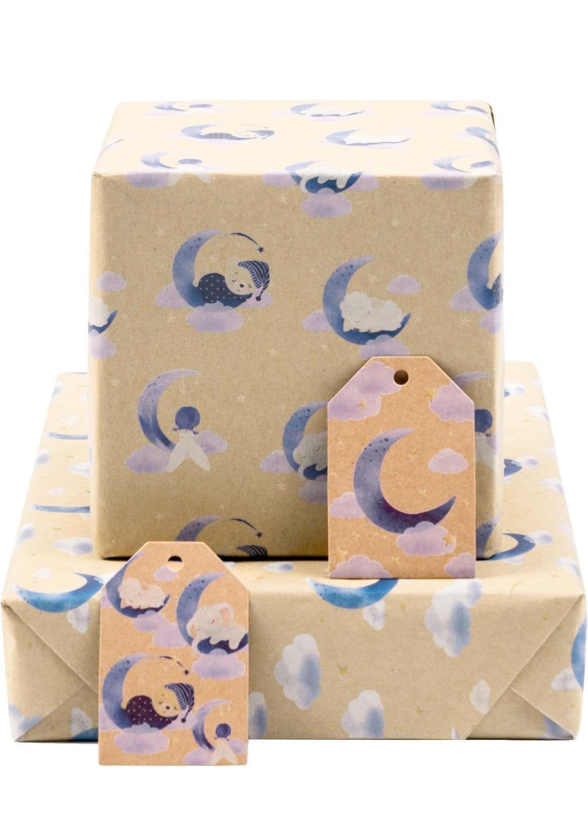 Brand New Baby Shower Wrapping Paper Sheets